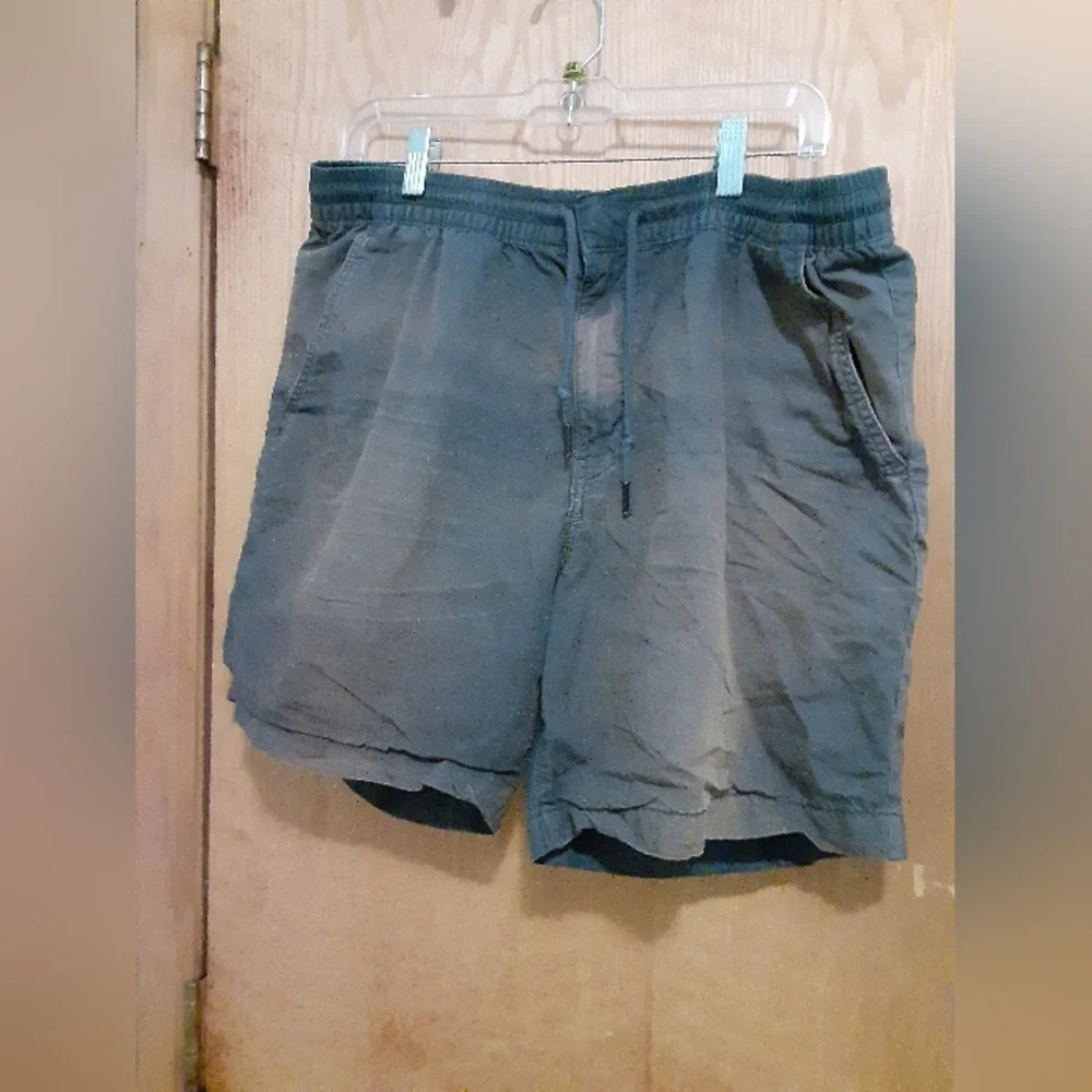 Patagonia Men's Drawstring Shorts Gray Four Pockets Size Large